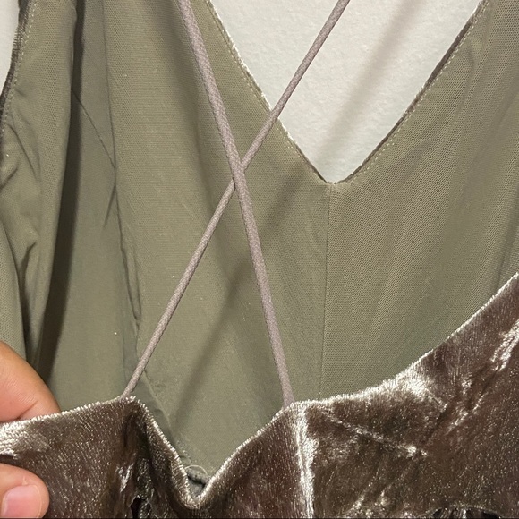 Sam Edelman Velvet Romper - Picture 6 of 9